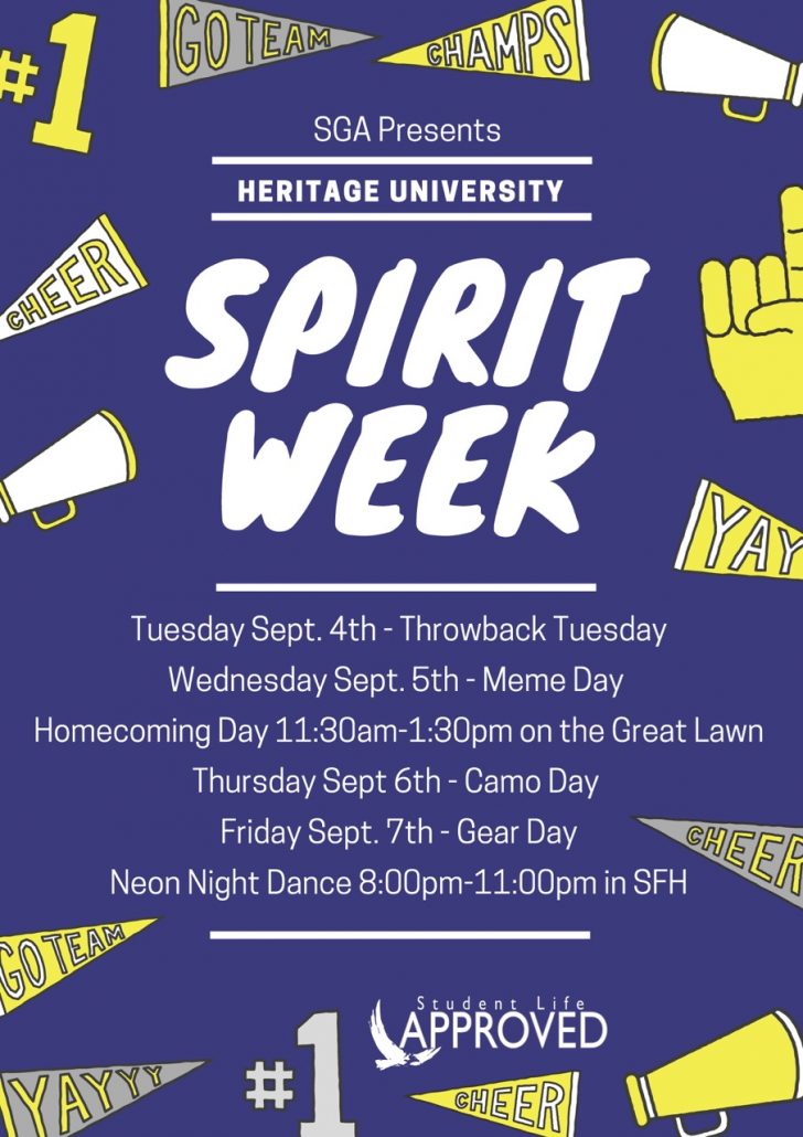 Spirit Week - HU Gear Day | Heritage University