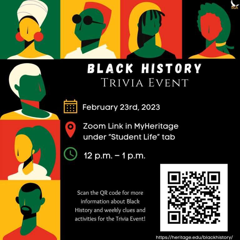 Black History Trivia Event Heritage University